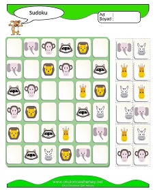 Sudoku Çocuk Bulmacaları